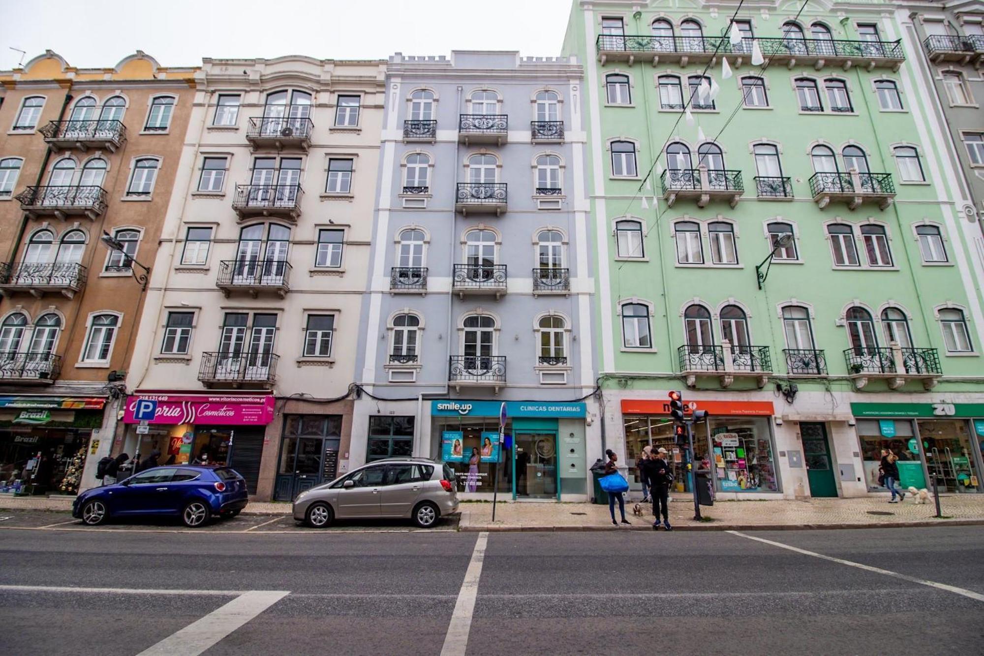 Ferienwohnung Arroios - Fourth Floor Lissabon Exterior foto