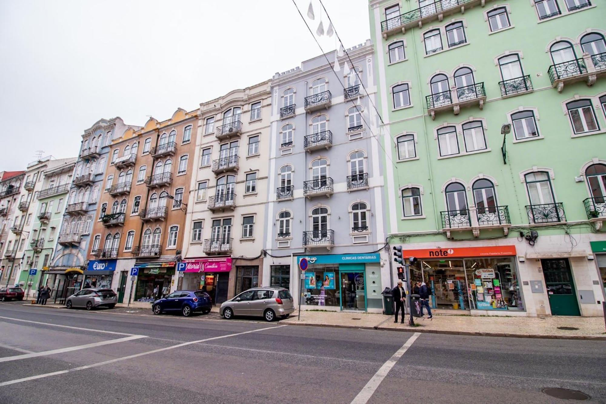 Ferienwohnung Arroios - Fourth Floor Lissabon Exterior foto
